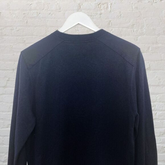 Ted Baker London Saysay Crew Neck Sweater Navy Black Size 4 - Picture 5 of 16